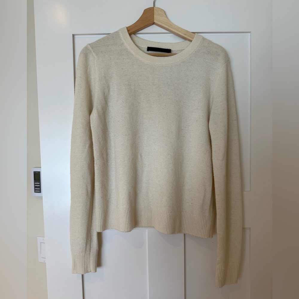 Jenni Kayne ivory, wool and cashmere sweater